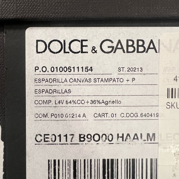 Dolce & Gabbana Espadrilles - Picture 3 of 5